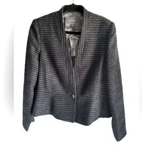 Johnston & Murphy Tweed Jacket 1 button closure fully lined. NWT